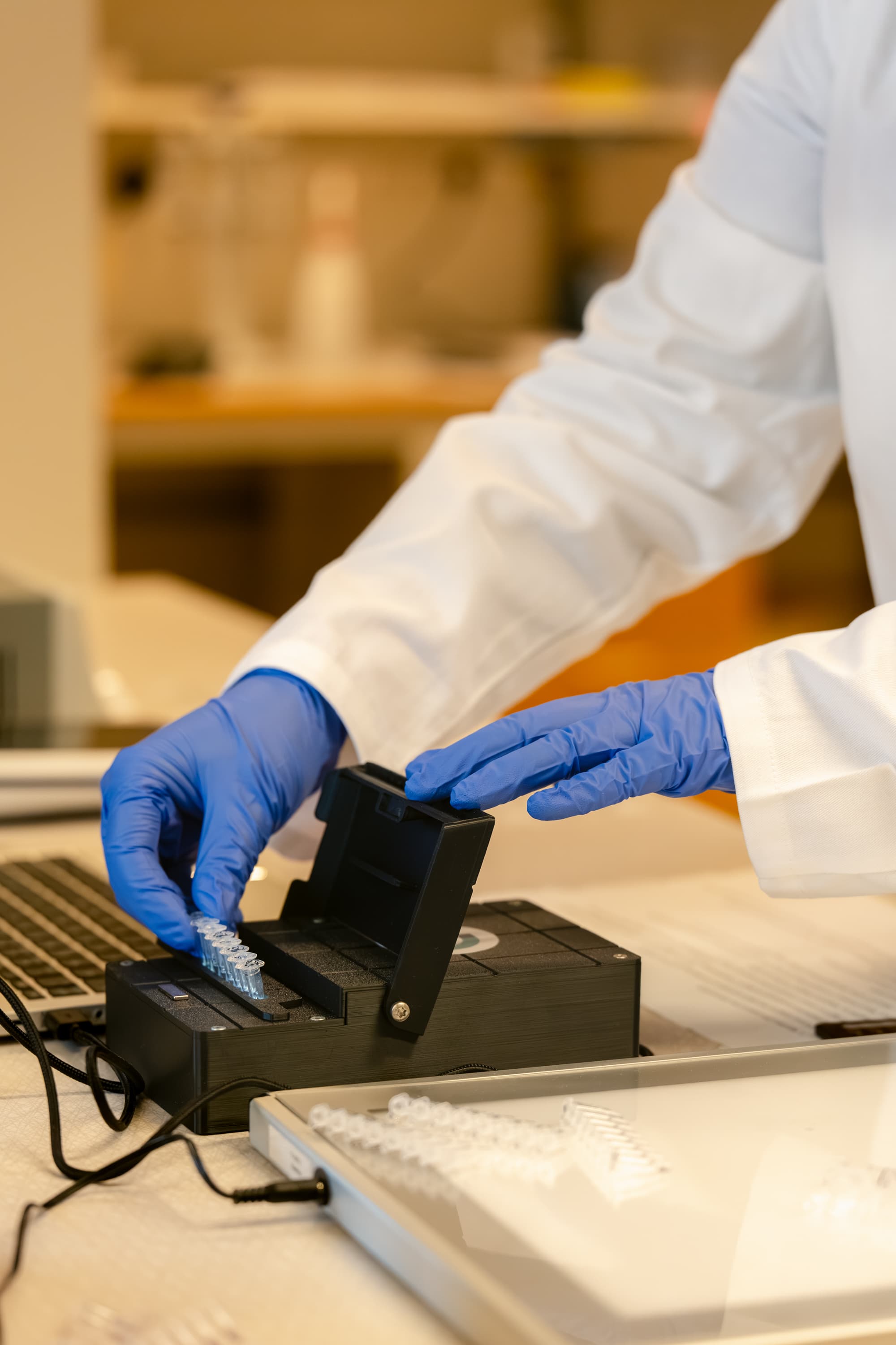 Loading samples into instrument